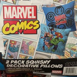 Marvel Comics 2 Pack Squishy Pillows